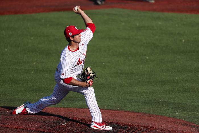 Indiana pitcher Tommy Sommer leads the Big Ten in wins and innings pitched, and the Hoosiers count in him to start series openers every Friday. (Photos courtesy of IU Athletics)